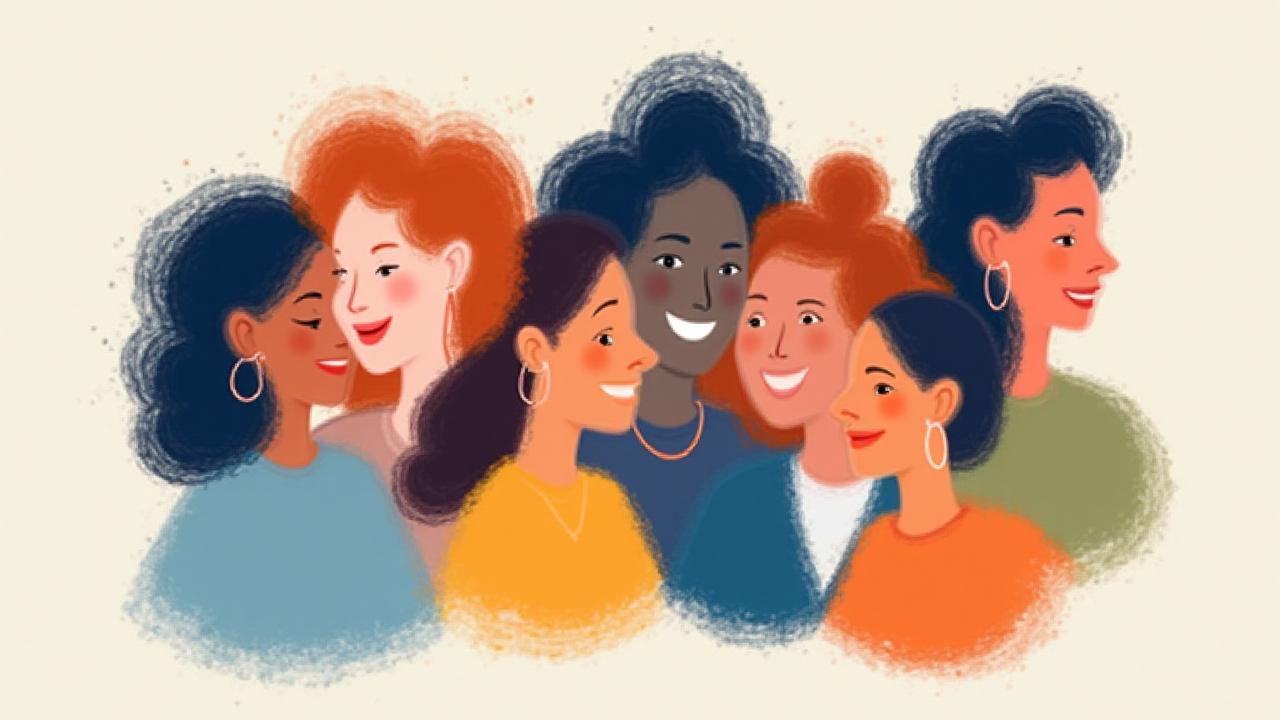 Collage di avatar stilizzati che rappresentano diversi utenti della community di Igea Vita interagiscono in armonia, simbolo di collaborazione e supporto nel benessere.